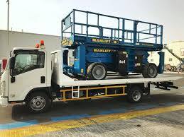 Heavy manlift equipment transport