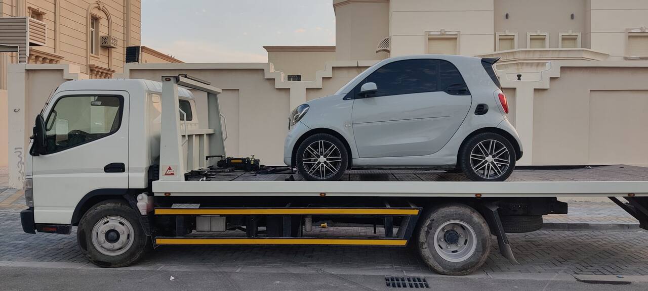 Smart car flatbed transport